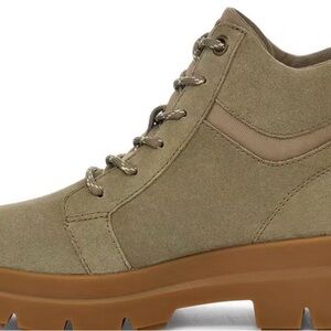 UGG Olive Ankle Boots with Brown Sole